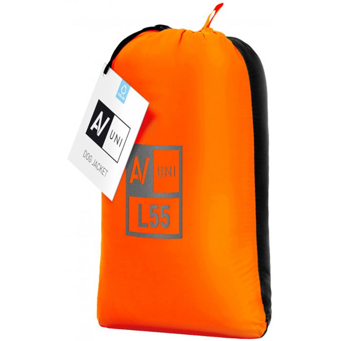 ПР0053772 Куртка для собак UNI двусторонняя размер L 55, оранжево-черная AiryVest  - Вид №1