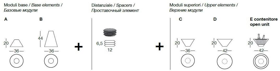 Longhi Металлический журнальный столик с вещевым ящиком Loveluxe 2017 – essence collection Y 731a - Вид №3
