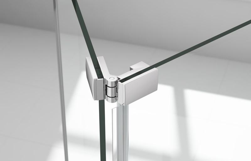 Дверь в нишу M67211N Merlyn 6 Series Хромированный  - Вид №2