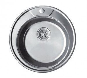 HBD490 Кухонная мойка , сталь микродекор Haiba