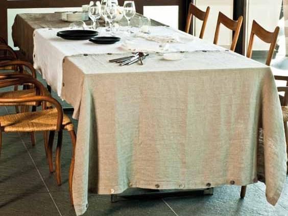 LA FABBRICA DEL LINO Скатерть льняная Basic sun-id-1387187 - Вид №2