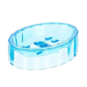 Мыльница настольная Verran «Sole» акрил цвет синий