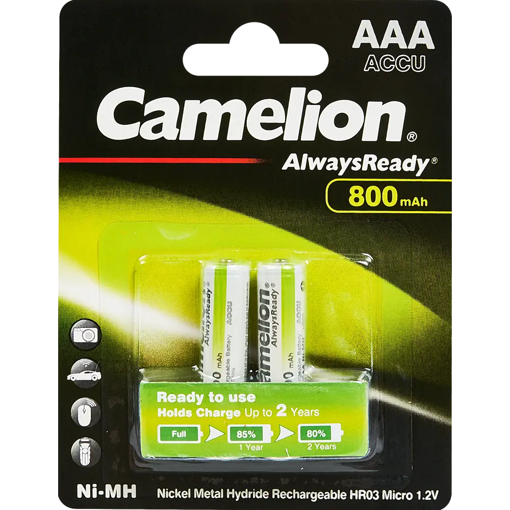 Аккумуляторы Santreyd AAA 800 мАч для энергоемких устройств 89350618 STLM-1431420