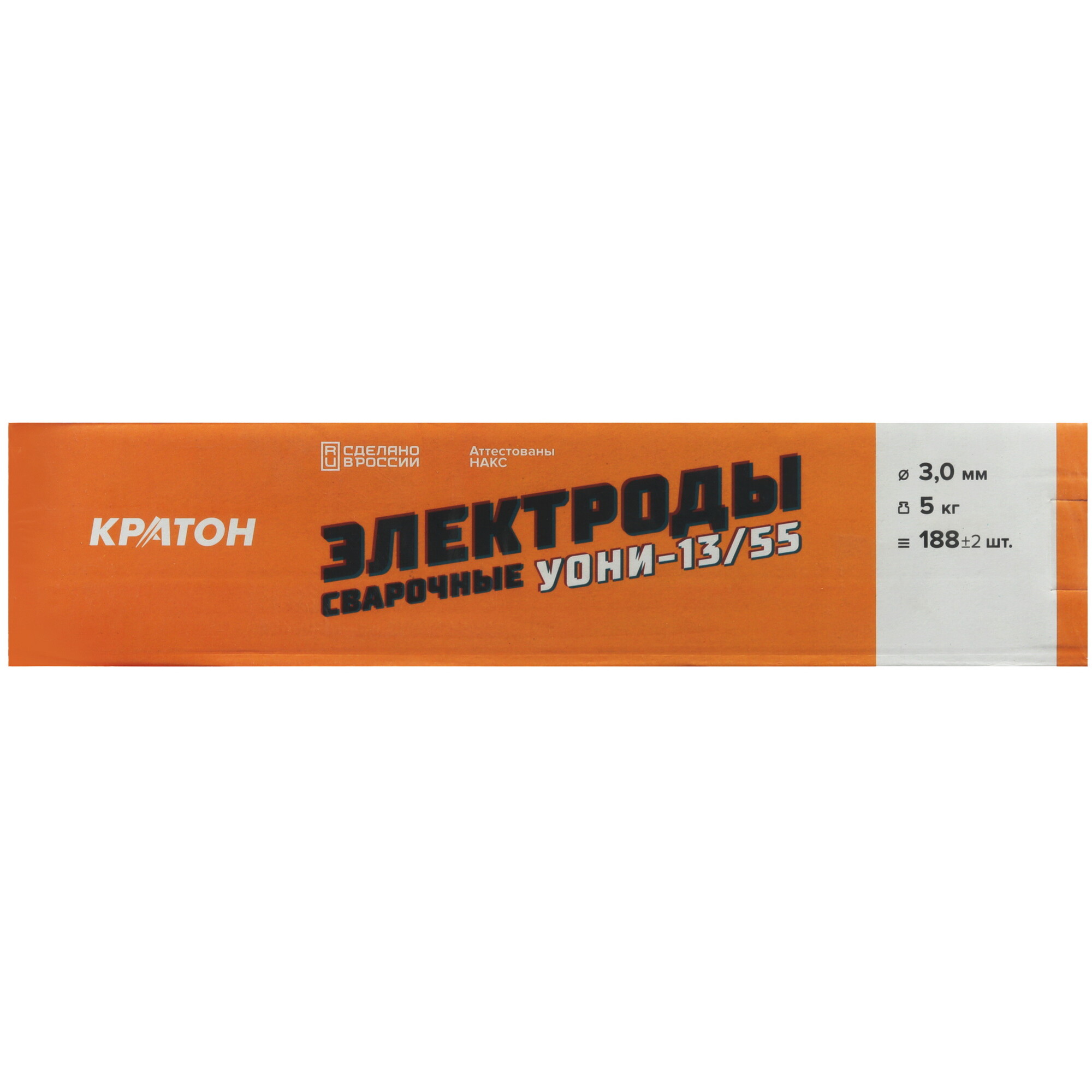 Электроды Кратон Ø3.0 мм. 5 кг УОНИ-13/55 9123885 STDN-0102175