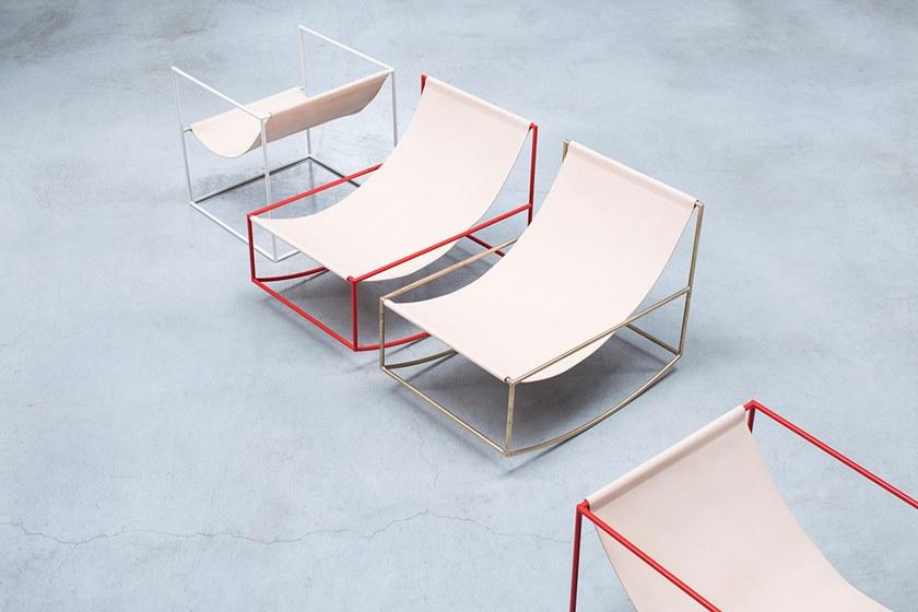 valerie_objects Кресло-качалка из латуни с подлокотниками  V9018019  - Вид №19