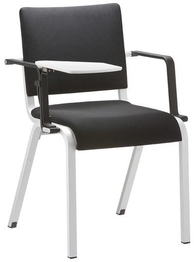 Brunner Штабелируемый стул для конференций из ткани с подлокотниками Alite sun-id-1429847 - Вид №1