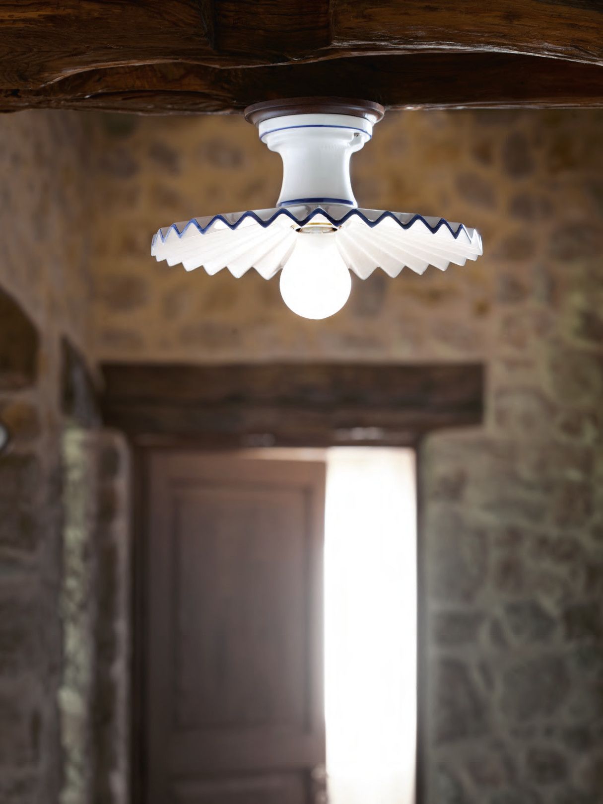 Керамический потолочный светильник Aldo Bernardi вытяжки ARCH-00141473 - Вид №1