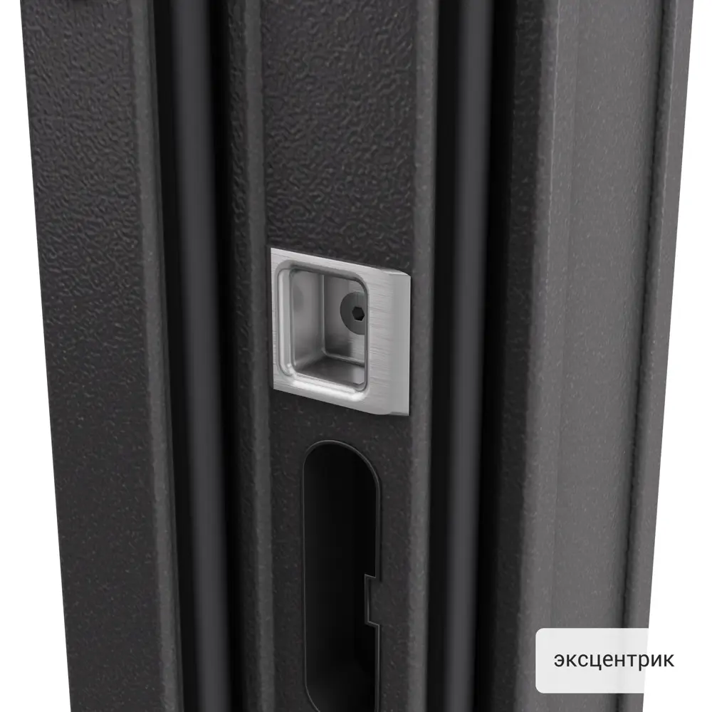 Дверь металлическая Контрол Мария, 960 мм, правая, цвет серый дуб TOREX STLM-2100046 - Вид №7