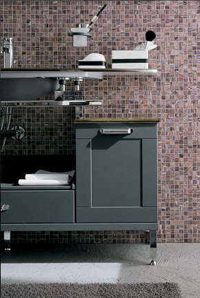 GA21 GARDENIA Комплект мебели для ванной комнаты 140 см ARDECO Ardeco S. R. L 42683 - Вид №1