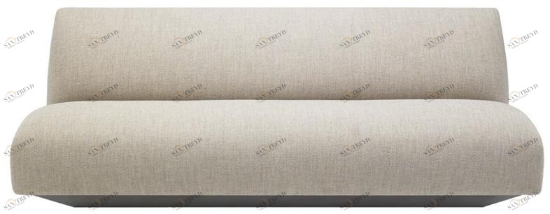 Andreu World 3-х местный модульный диван из ткани Manfred Sf2092