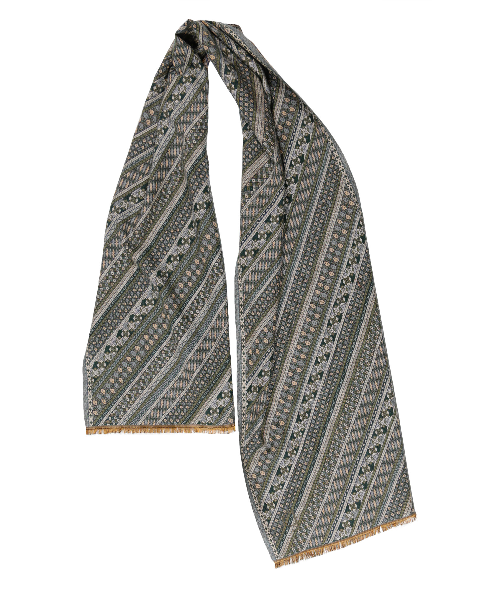 IRAZU Шарф 50/200 63% хлопок 37% шелк жаккард PETRUSSE Santreyd 