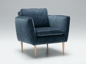 Sits Кресло из ткани с подлокотниками Teddy