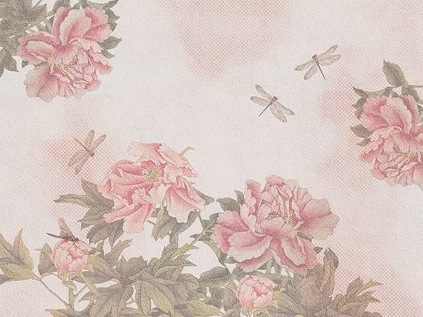 ARBLU Обои под ткань с цветочными мотивами  91drs01/91drw01  - Вид №1