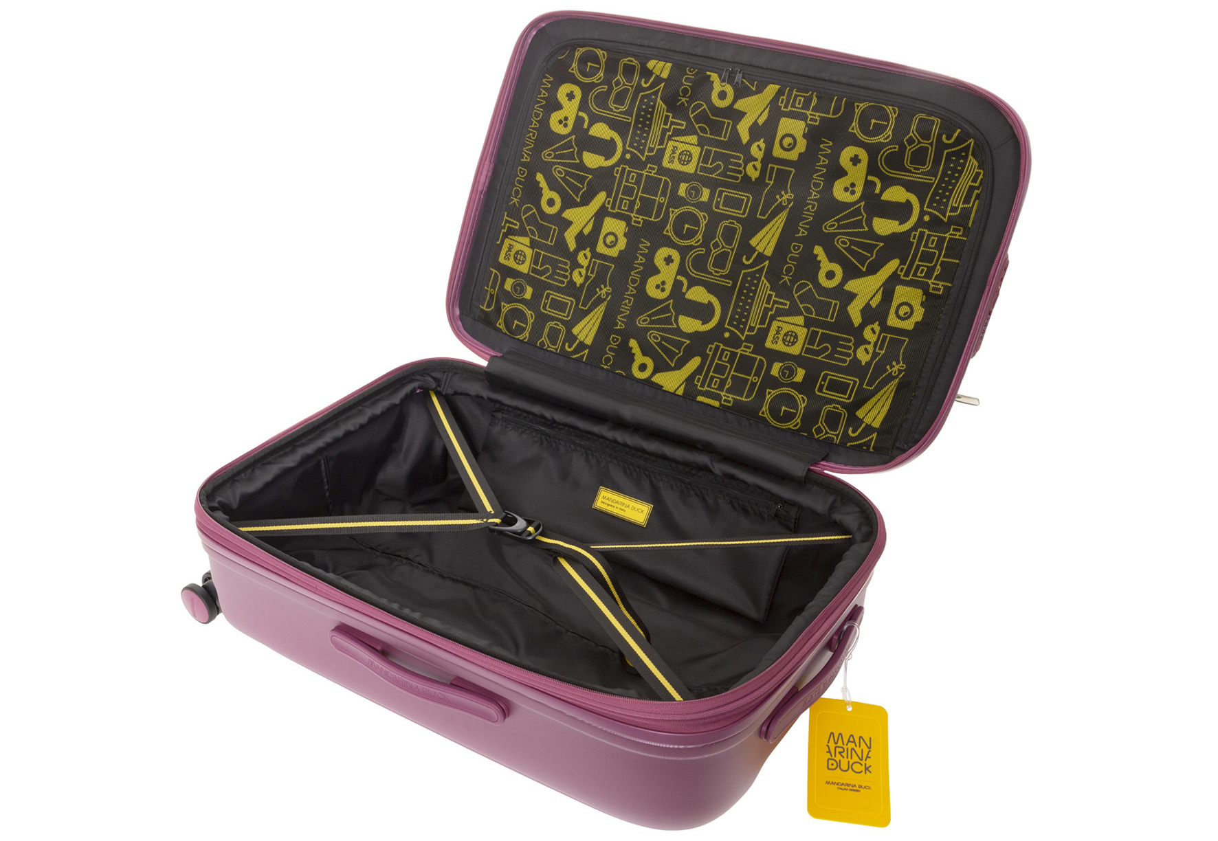 SZV32-25I Чемодан SZV32 Expandable Medium Trolley Mandarina Duck Logoduck+  - Вид №3