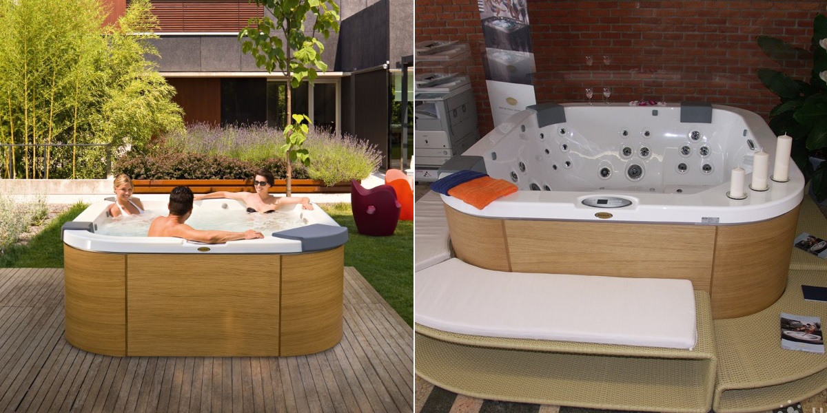 Мини-бассейн Santorini 9444-832 Jacuzzi 9444832 - Вид №1