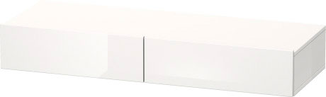 DS827100909 Полочка с ящиком DuraStyle #DS8271 1200 x 440 мм Светло-голубой матовый декор Duravit - Вид №2