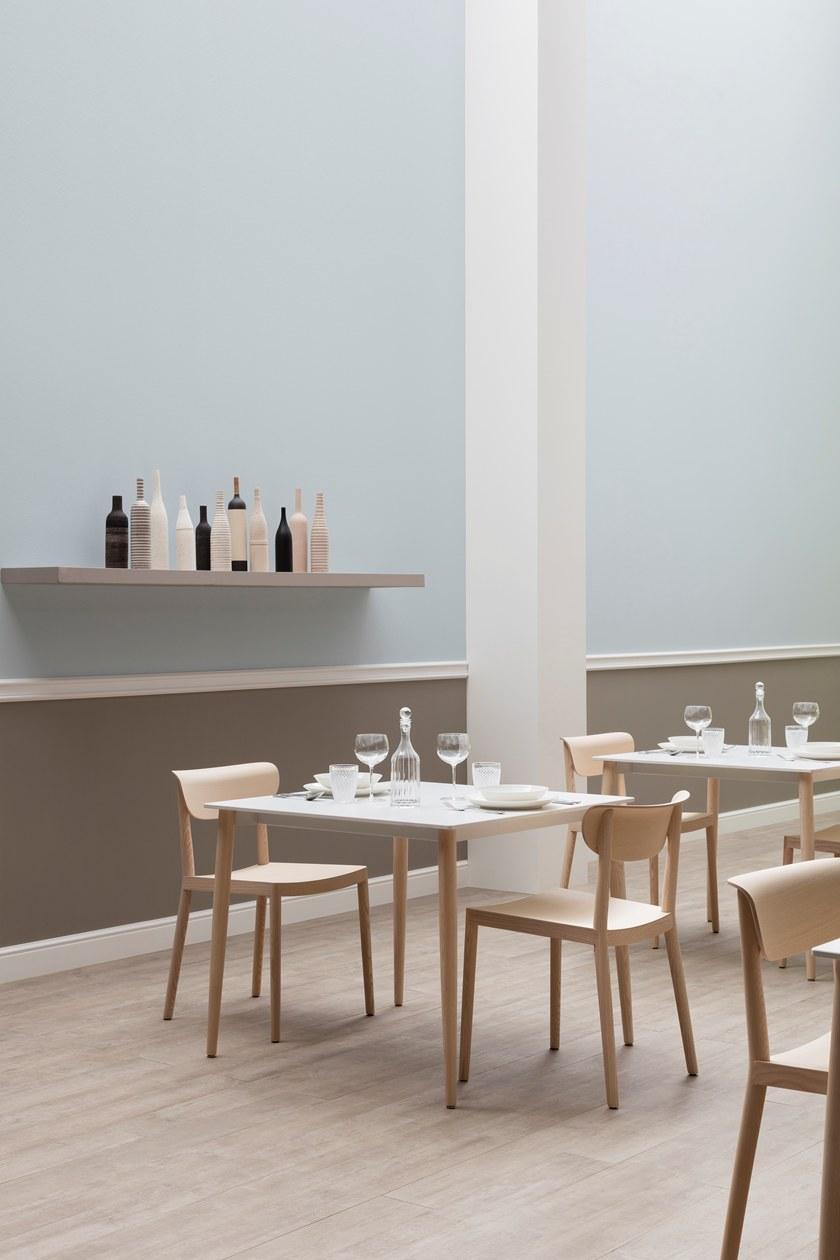 Pedrali Штабелируемый деревянный стул Malmö 390 - Вид №10