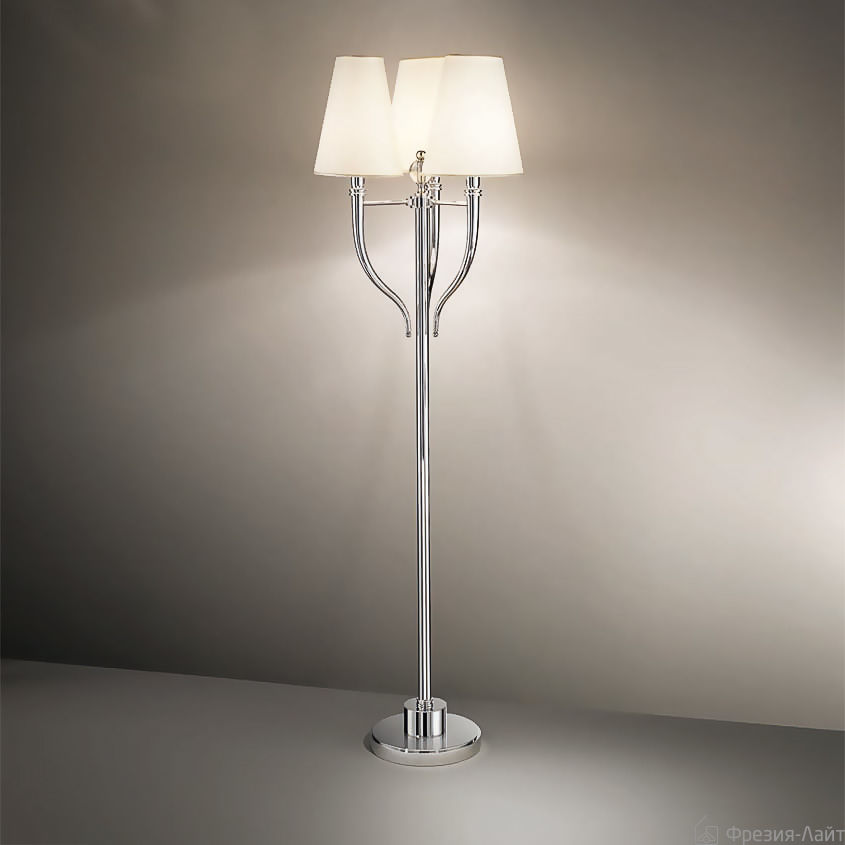 Arizzi 806/3/T nichel lucid/avor.shade торшер 116732