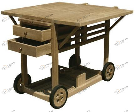 Il Giardino di Legno Деревянная садовая тележка с ящиками  810 