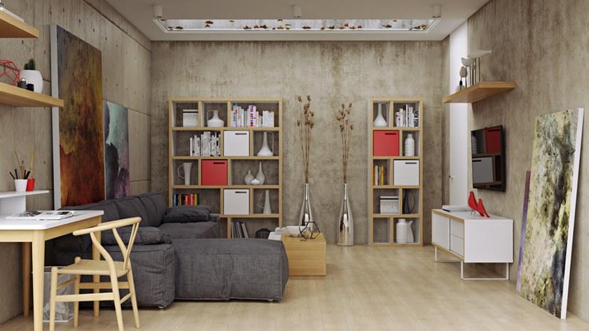 TemaHome Самонесущая открытая полка Berlin sun-id-1497679 - Вид №16