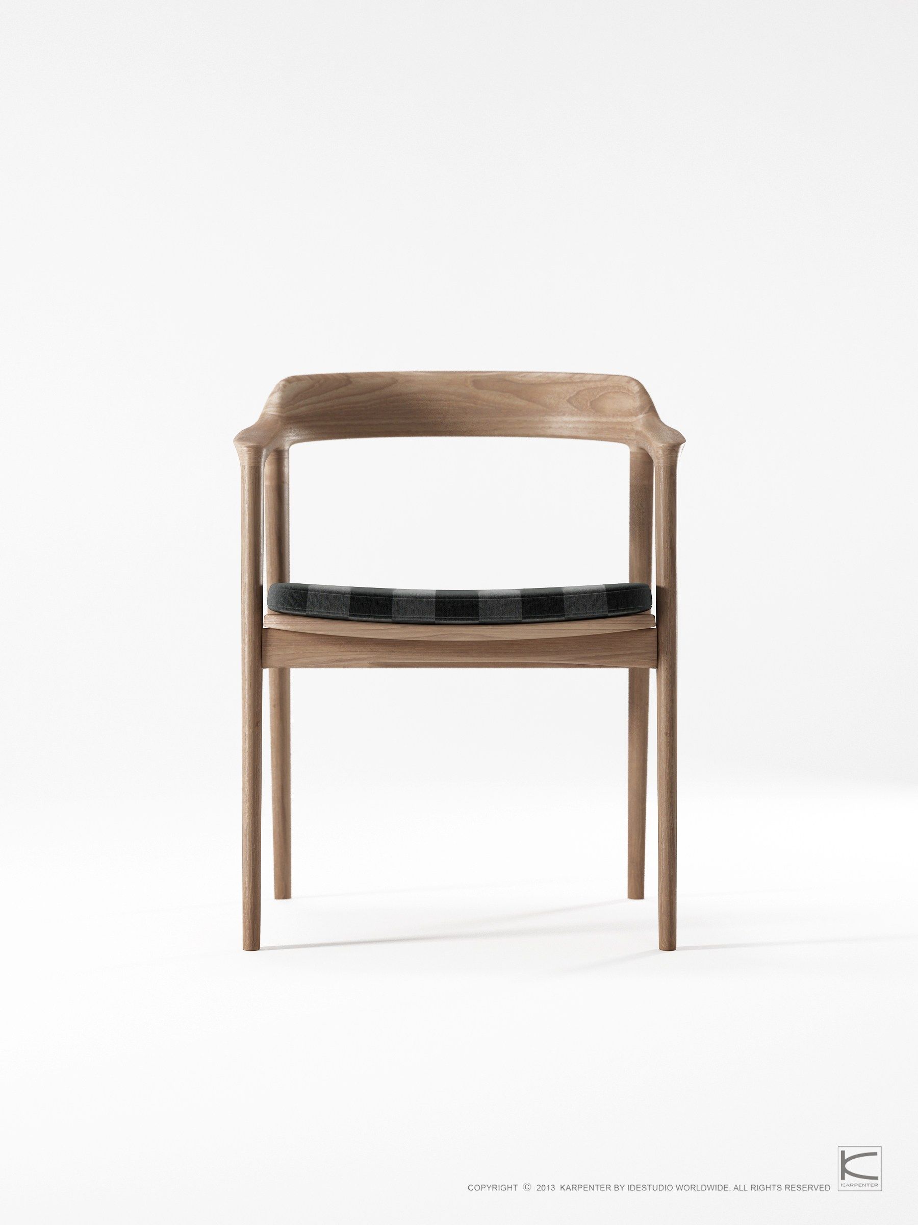 Стул из тикового дерева с подлокотниками KARPENTER Grasshopper Outdoor ARCH-00022537 - Вид №34