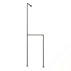 Комплект системы хранения Larvij PIPE08 7.5x100.5x8.5 см цвет черный