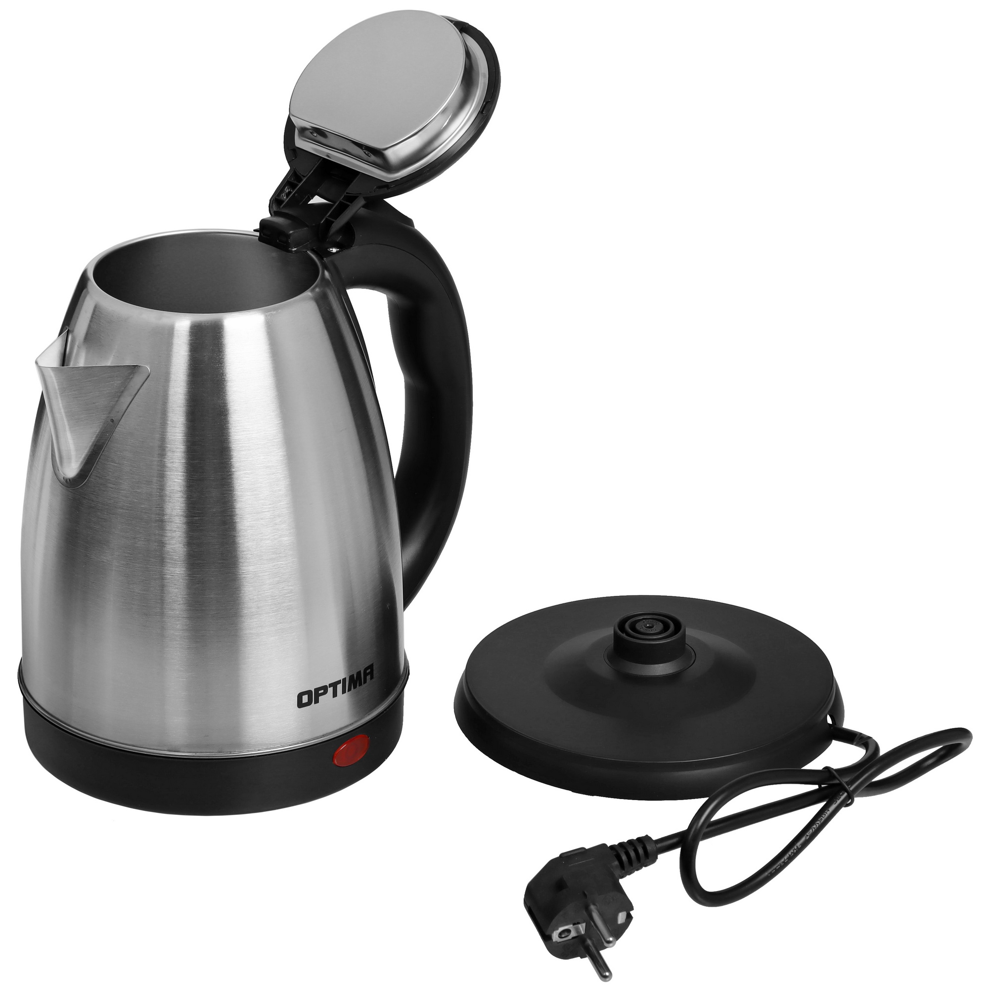 9912270 Электрочайник OPTIMA EK-1808SS серебристый STDN-0086128 - Вид №4