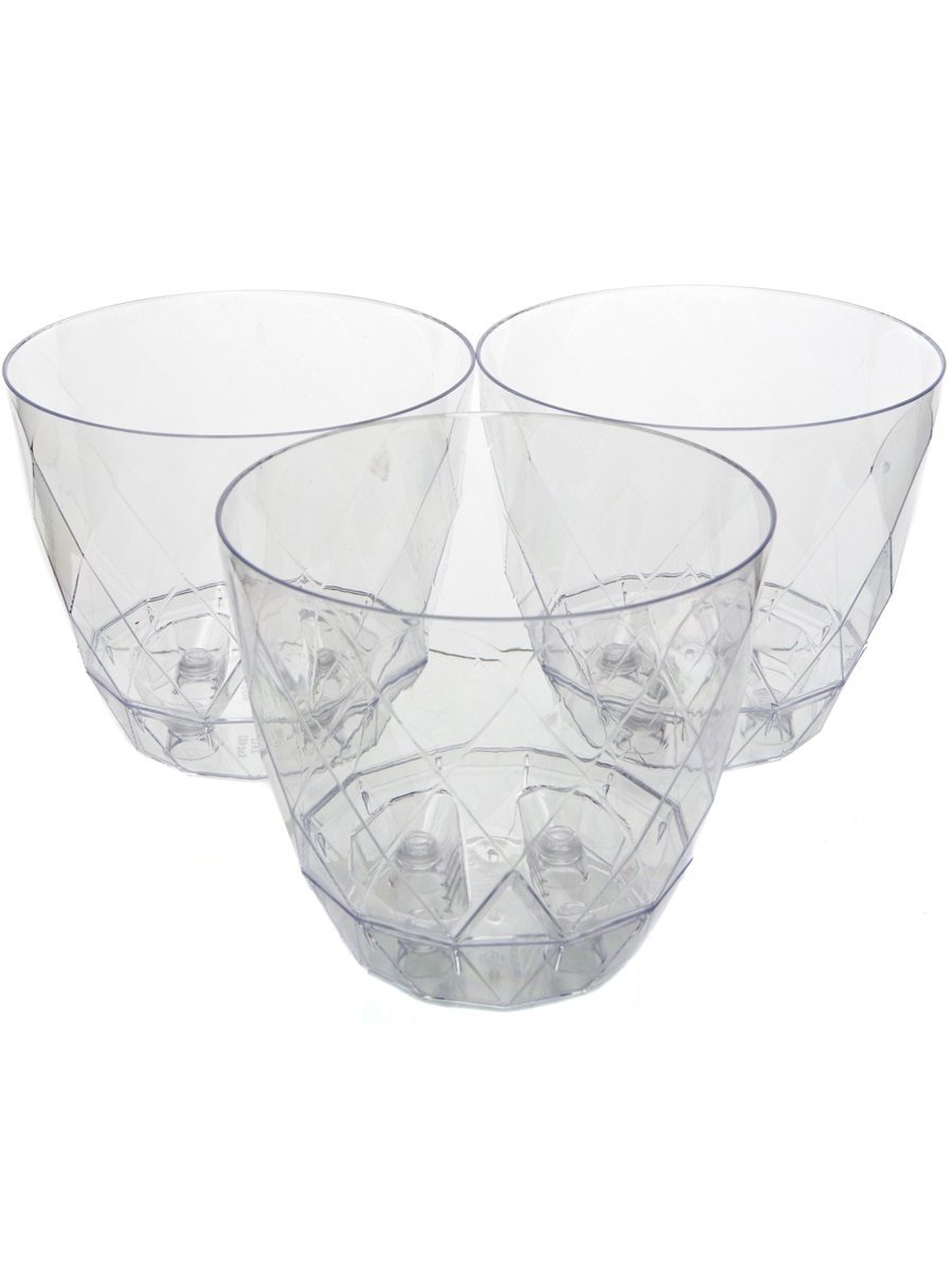 Горшок для цветов Vibe 2.4L Transparent NAVAKO 16198 - Вид №3