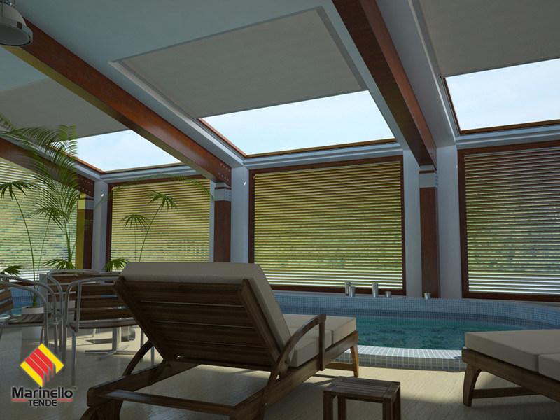 Marinello Tende Блестящие шторы на крыше sun-id-1500752 - Вид №2