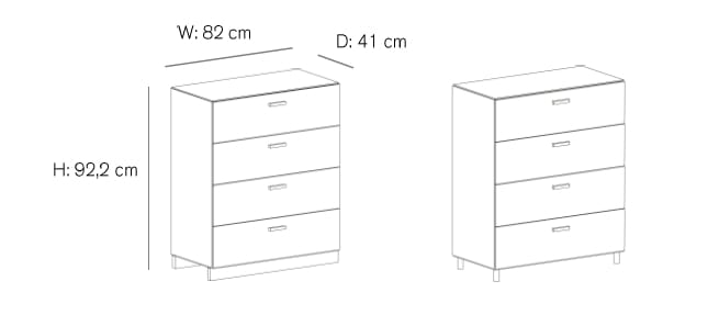 МДФ секционный комод String Furniture Relief ARCH-00039517 - Вид №15
