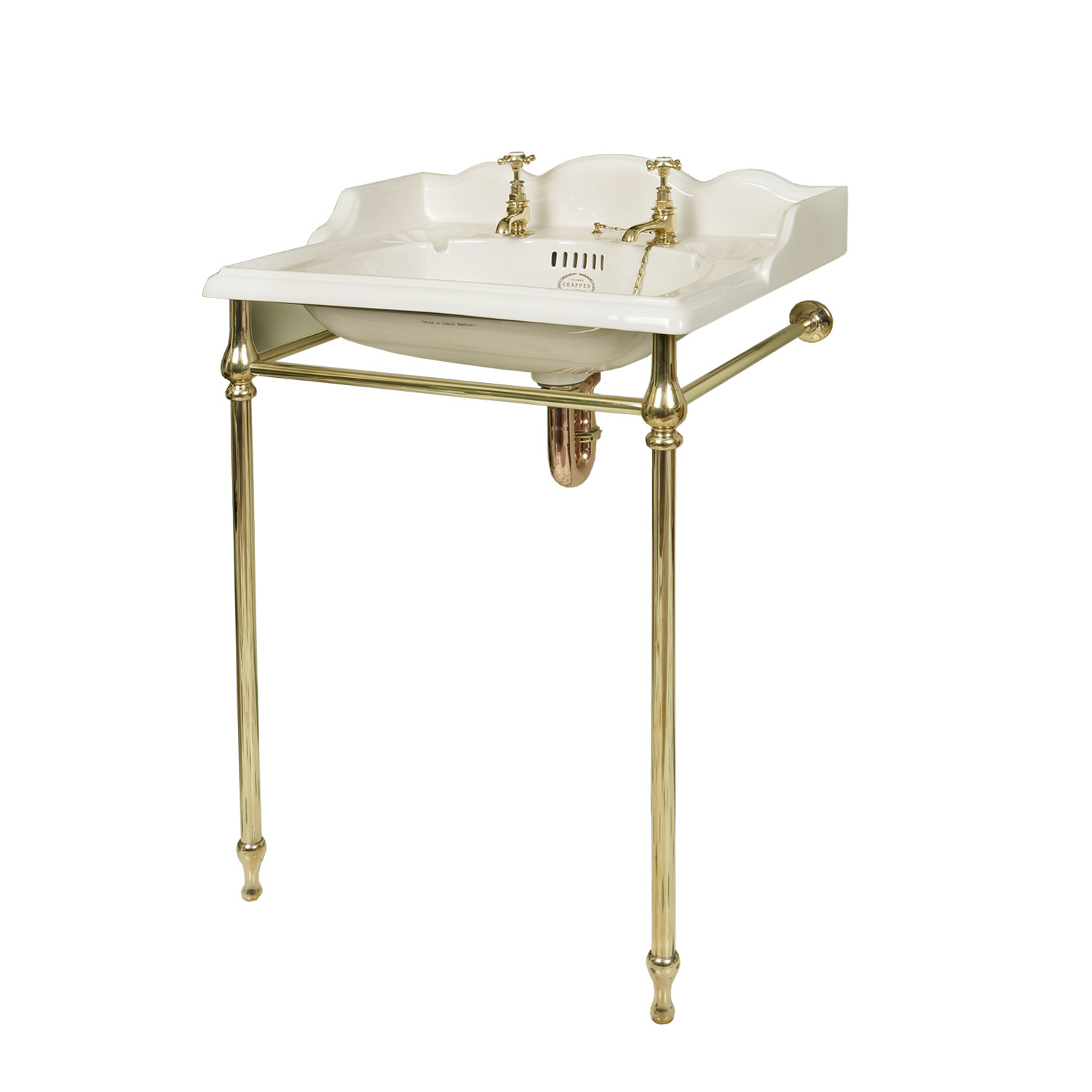 TCWPWS635CP Умывальник 635мм Thomas Crapper  - Вид №1