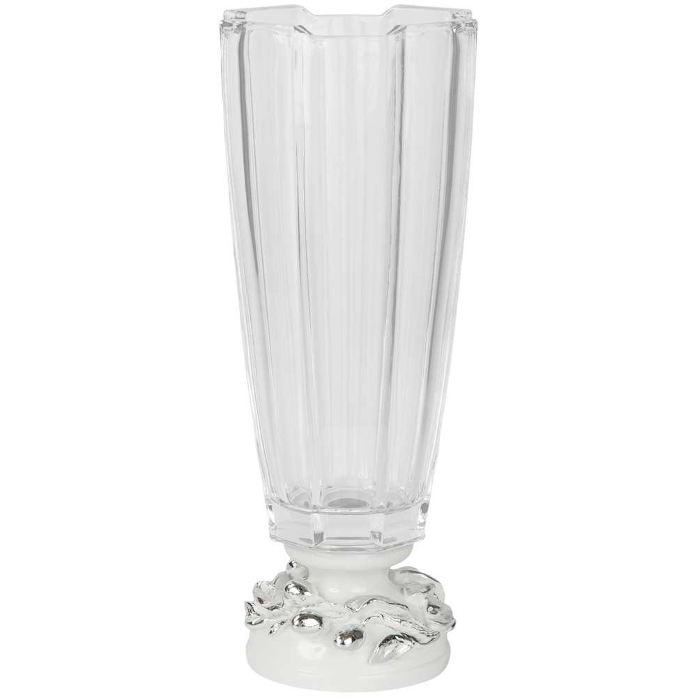 52106,52107 Фруктовница и ваза Oliva Branch Silver BOGACHO 4627196591394, 4627196591424 - Вид №4