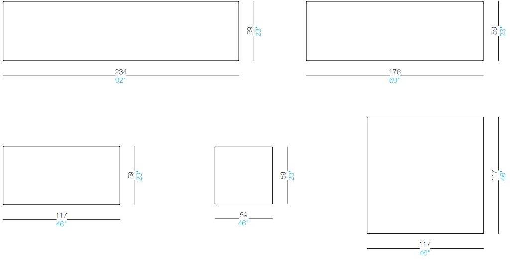Lapalma Модульный диван в ткани по контракту Add sun-id-1359153 - Вид №6