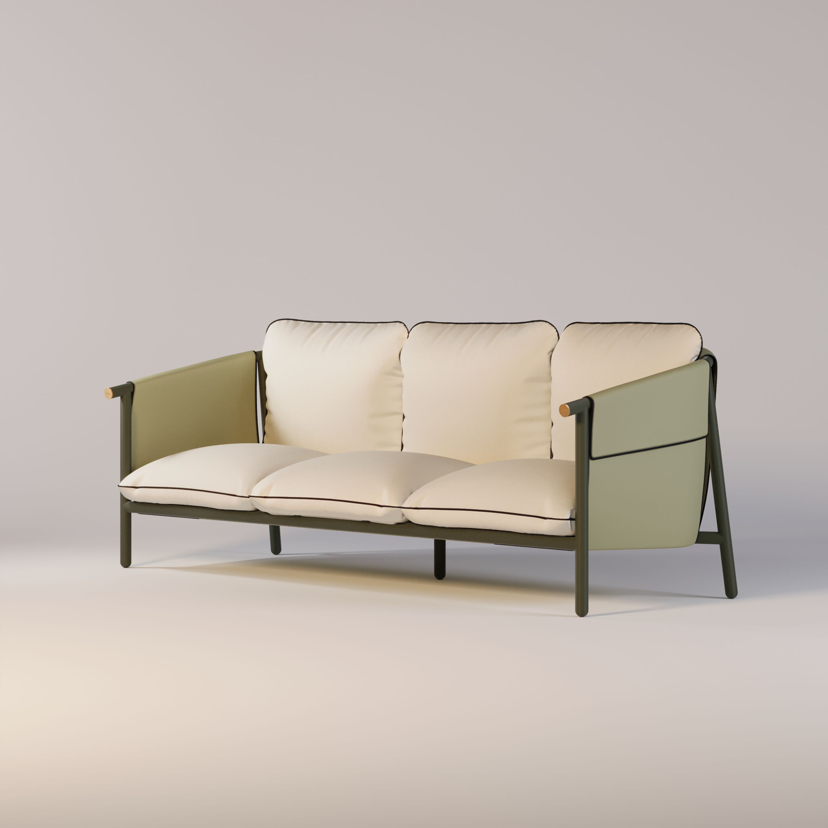 3-местный тканевый садовый диван Myface Селин ARCH-00066597 - Вид №8