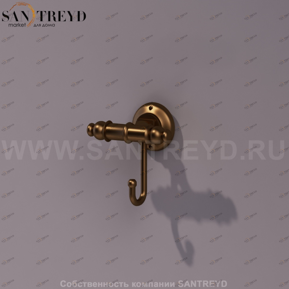 Крючок для полотенец SIMAS бронзовый Arcade 260204BR