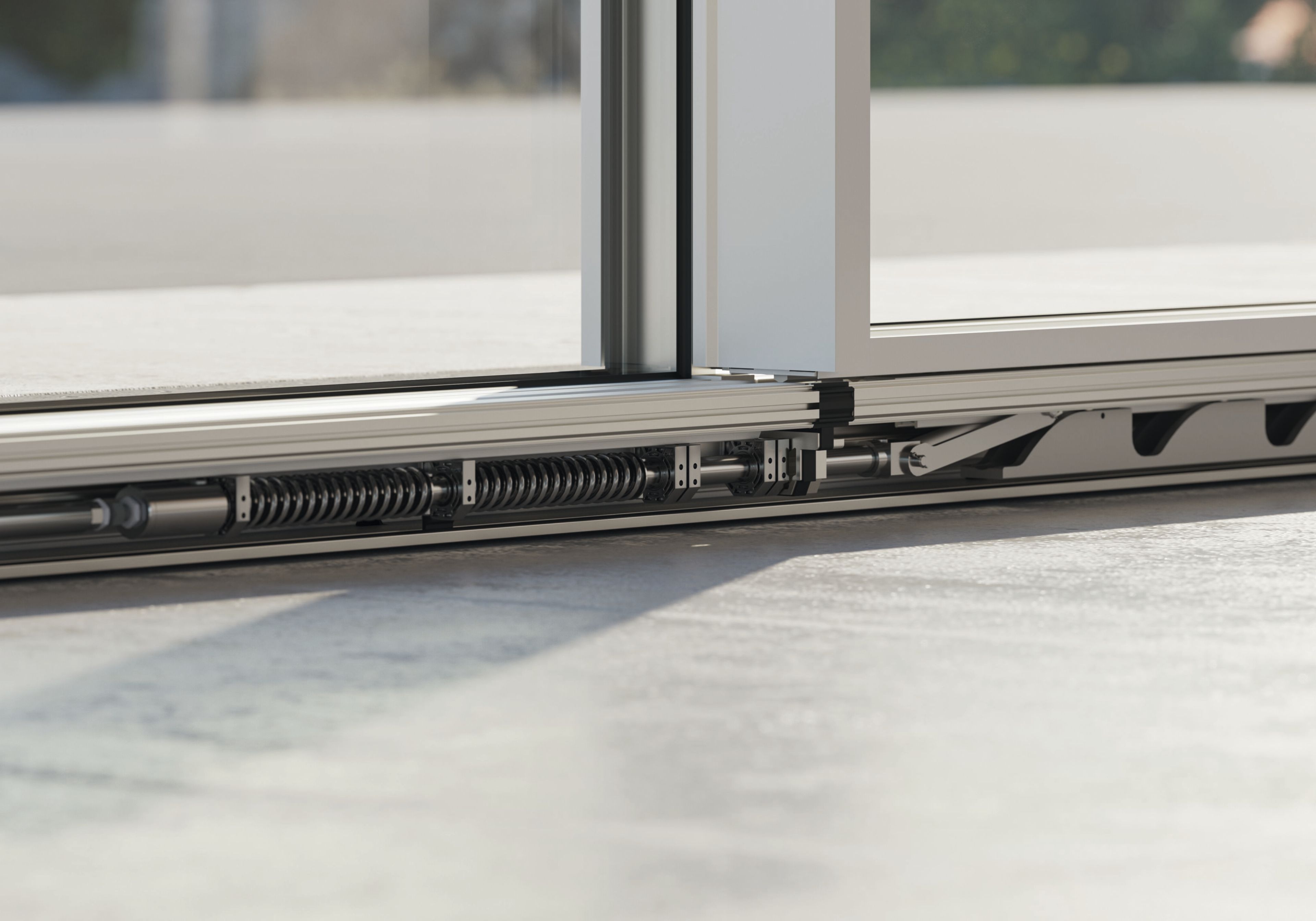 Алюминиевая и стеклянная раздвижная система Schüco Schüco AS PD 75.HI ARCH-00040078 - Вид №7