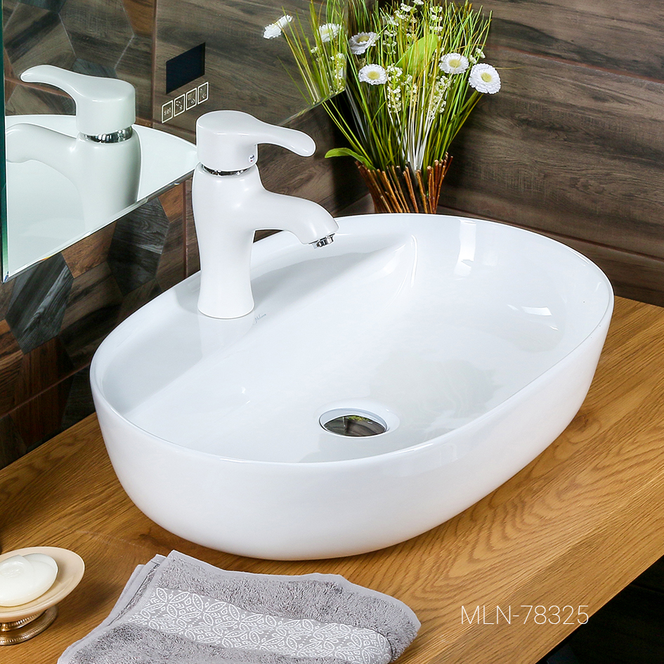 Накладная раковина melana mln-78325 78325-805 - Вид №3