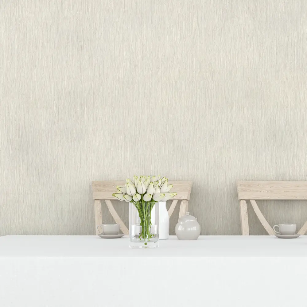 Обои флизелиновые Московская обойная фабрика Сполето бежевые 1.06 м 4145-2 STLM-2158523 - Вид №2