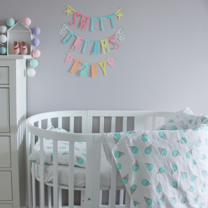 Комплект детского постельного белья Ice Cream VAMVIGVAM  282084 Белый;голубой Santreyd  - Вид №4