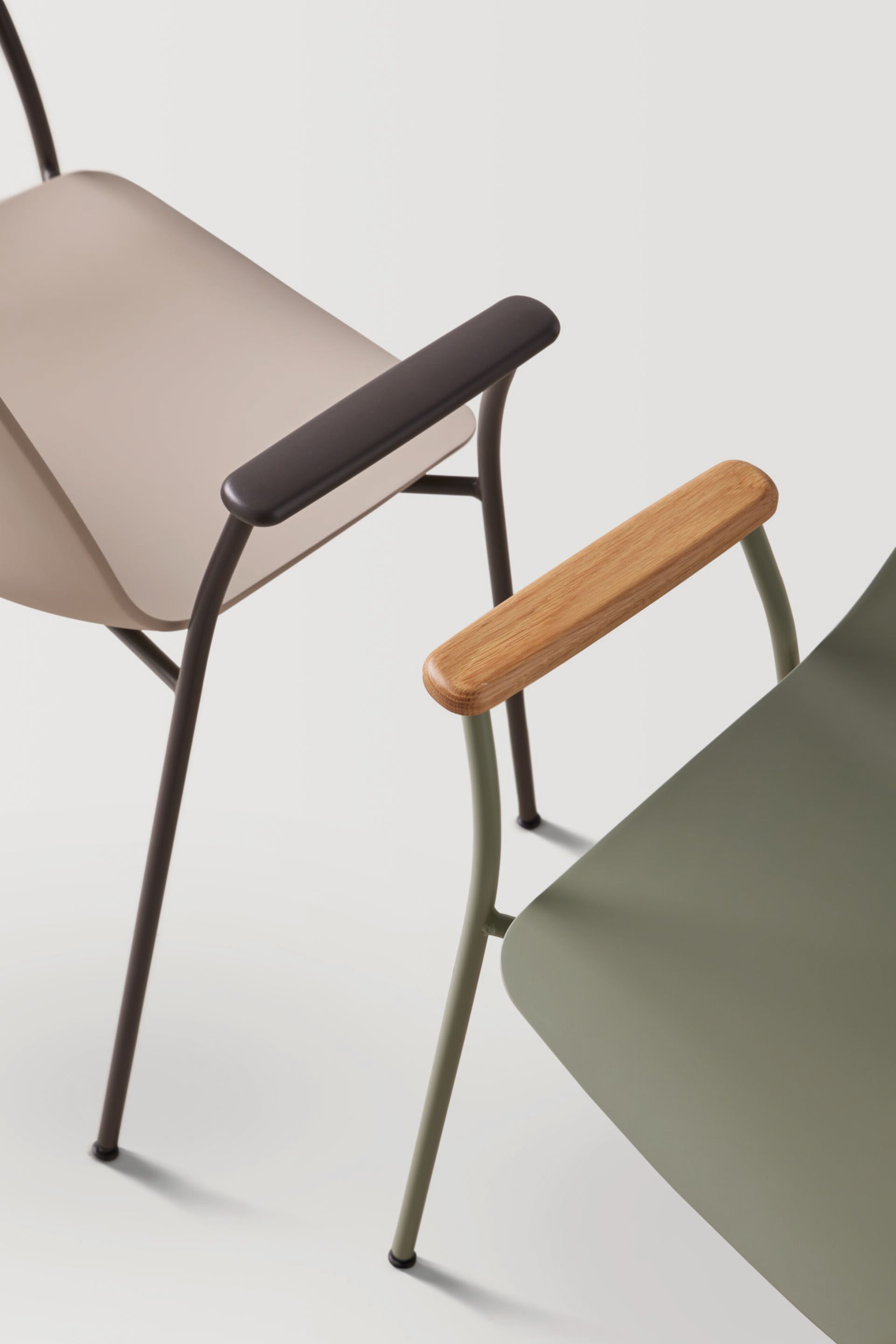 Штабелируемый стул из полипропилена с подлокотниками INCLASS Varya XL ARCH-00042420 - Вид №7