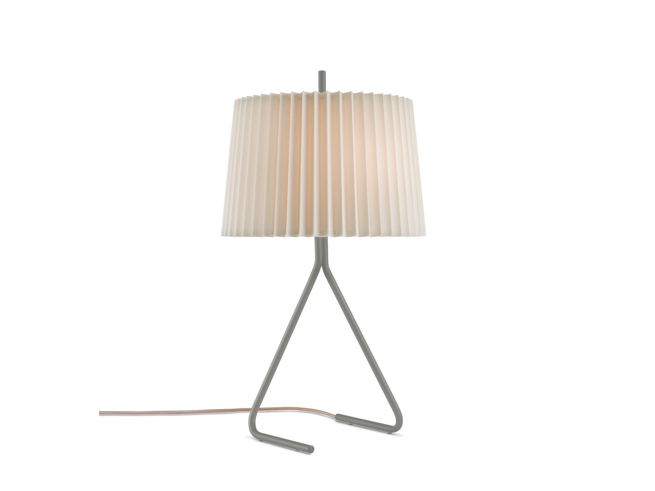 Металлическая и шелковая настольная лампа Kalmar Fliegenbein ARCH-00050146 - Вид №2