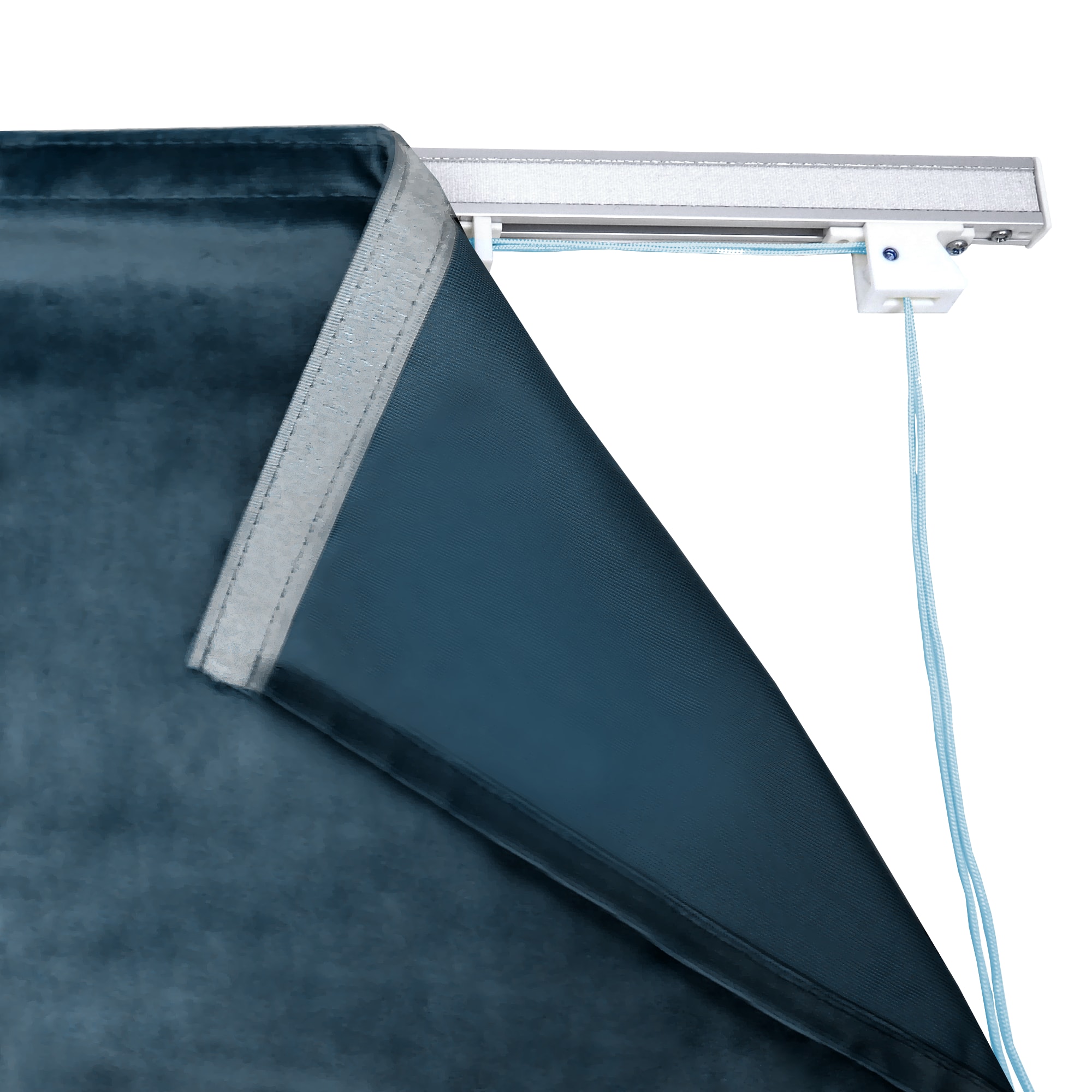 82411436 Штора римская Милфид 140x190 см цвет синий Santreyd  - Вид №3