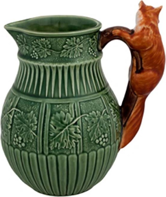 10581681 Bordallo Pinheiro Кувшин Bordallo Pinheiro Лиса 1,5л, керамика Керамика 