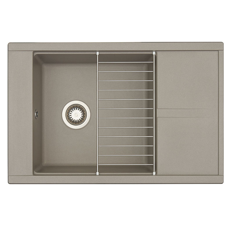 1A715132DE250 Мойка кухонная прямоугольная AQUATON ДЕЛИЯ - Вид №1