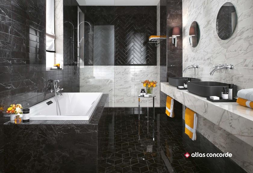 Atlas Concorde Белая плитка для стен с эффектом мрамора Brick atelier sun-id-1364938 - Вид №8