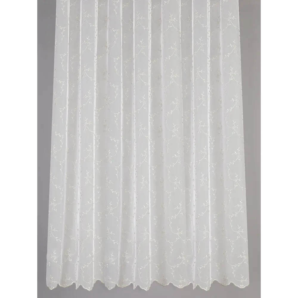 Тюль Santreyd 15083 V2 - воздушная бежевая ткань для штор 300 см 89390567 STLM-1416104