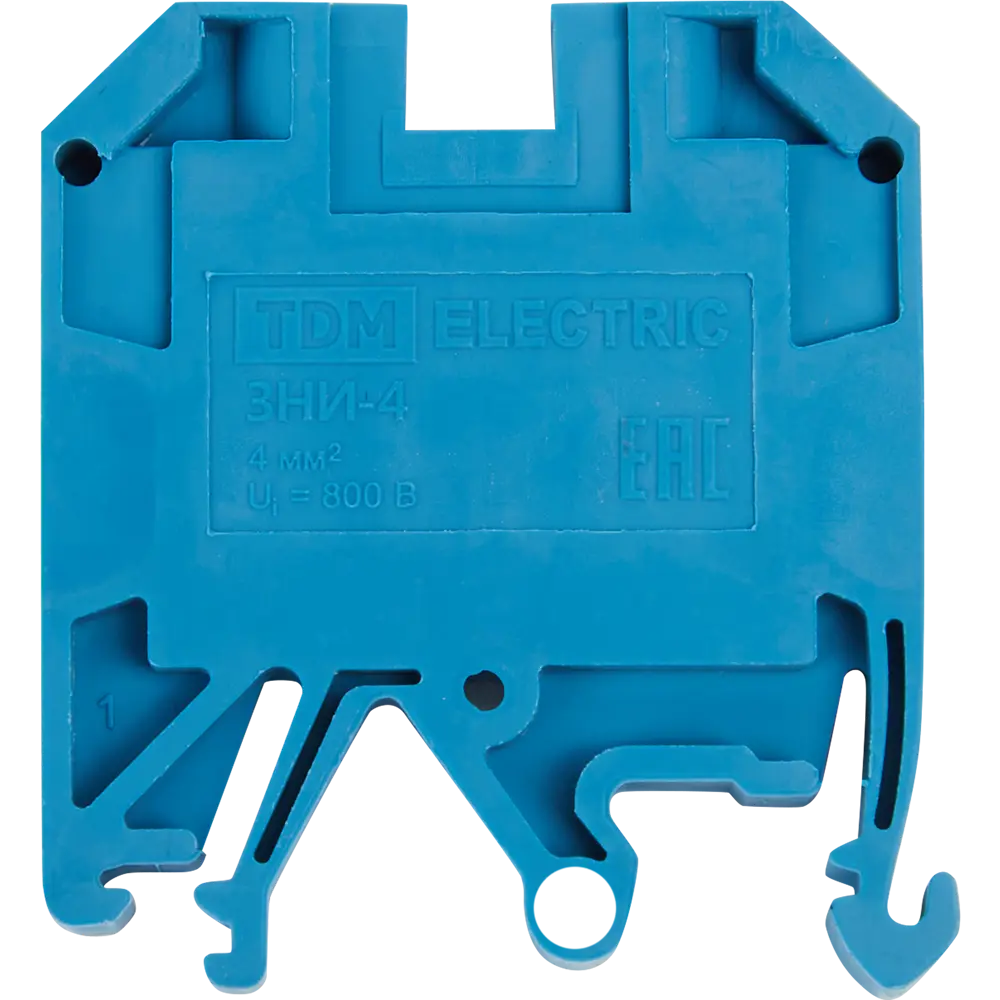 Зажим наборный TDM Electric ЗНИ-4мм2 (JXB35А) синий 84399593 STLM-2018489  - Вид №2