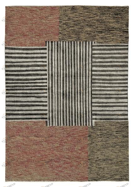 Roche Bobois Прямоугольный ковер из бамбукового шелка с рисунком sun-id-1397103