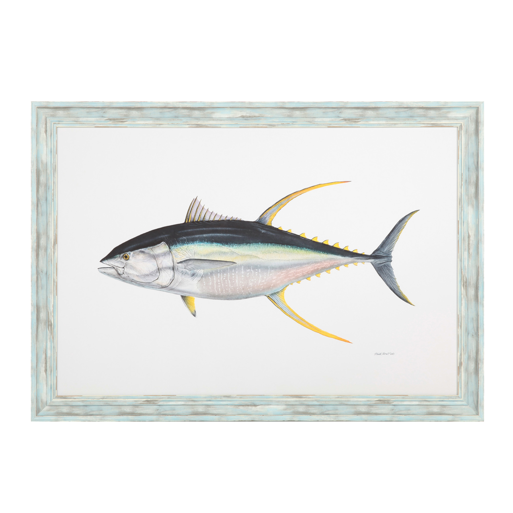 2000983160706 Постер Yellowfin Tuna LINIE DESIGN 
