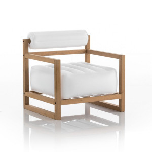 MOJOW Кресло YOKO WOOD непрозрачное Белый FYKCB02BO